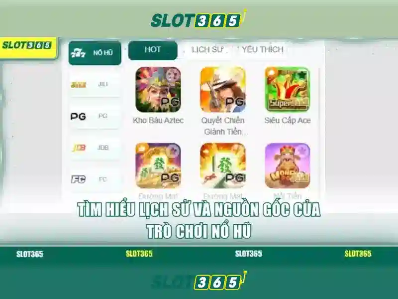 Slot365 — Đánh giá và Trải nghiệm chơi slot trực tuyến Giao diện nhà cái hoàn hảo
