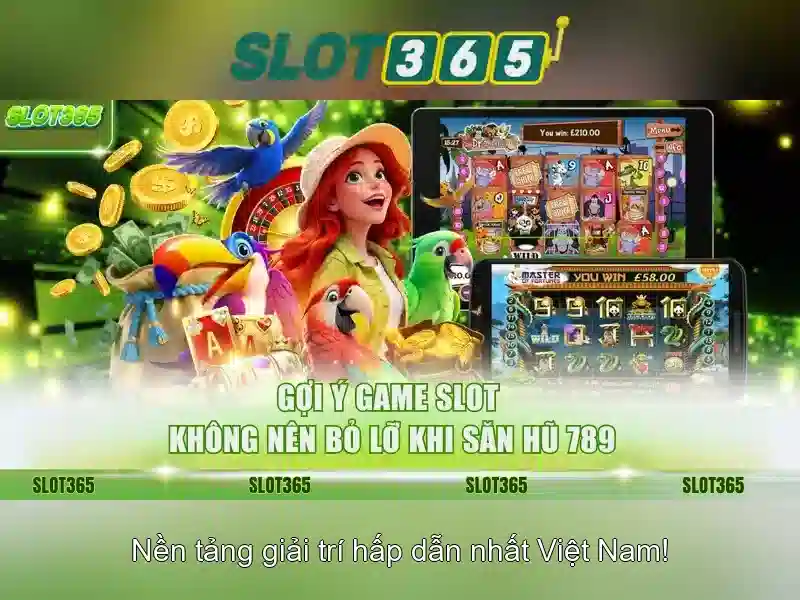 Các trò chơi nổi bật trên Slot365